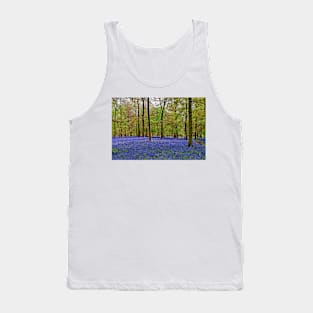 Bluebells Bluebell Woods Greys Court Oxfordshire UK Tank Top